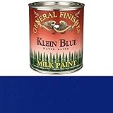General Finishes QK Milk Paint, 1 quart, Klein Blue [並行輸入品]
