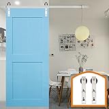 HomeDeco Hardware レール 扉金具セット 建築金物 吊り引き戸 7.5 FT (2.30メートル)