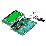 Vuage(TM) バックライト付きDIYトランジスタテスターESRメータサーモメーター方形波発生器LCDディスプレイGM328