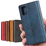 A51 5g galaxy ケース 手帳型 Galaxy A51 5G ケース 手帳型 SC-54A ケース A515G ケース docomo / SCG07 ケース au 対応 A51ケース サムスン ギャラクシー A51 カバー A51 ケース SC54A ケース SCG07 カバー スマホケース a51ケース 適用 case 内蔵マグネット 携帯カバー カード入れ スタンド機能 落ち着いた色 レトロ ネイビー