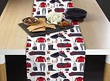 Horse Race & Jockey Gear Table Runner 30cm x 180cm