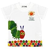 アスナロ（トップス 半袖tシャツ） ERIC CARLE はらぺこあおむし 半袖Tシャツ ベビー 子供 プリント95 ホワイト