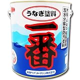 うなぎ塗料一番 4kg レトロレッド