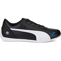 BMWコラボPUMA スニーカー 黒/白 Amazon | PUMA メンズ BMW MMS ネオキャット 穴あき レース