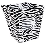 Trend Lab Fabric Storage Bin, Zebra Print, Small by Trend Lab [並行輸入品]