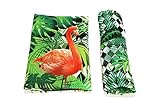 La Millou - Muslin Swaddle Blanket - Soft & Delicate (JUNGLE + JUNGLE LEAVES) by La Millou