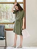 Angeliebe エンジェリーベ マタニティ ゆるシルエット シャツディガン 妊婦服 産前 産後 羽織もの L カーキ 21947 21947170