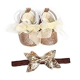 RVROVIC ベビー・ガールズ US サイズ: 4.33 Inch(0-6 Months) カラー: ゴールド