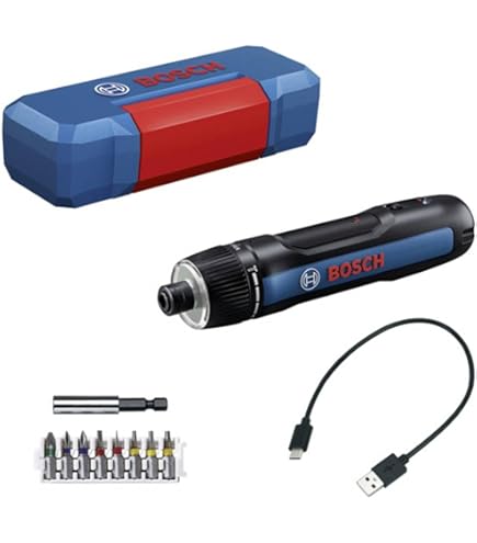 HYCHIKA Electric Screwdriver 6 N.m, 3.6V Cordless, LED Light, 36Pcs - View #3