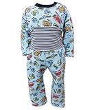 Disney・PIXAR Cars カーズ ベビー服 長袖 腹巻付きパジャマ 裏起毛 95cm