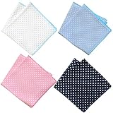 ミニガーゼハンカチ「ドット柄10枚セット」