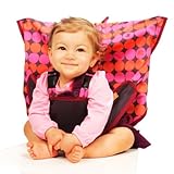 mylittleseat マイリトルシート 布製ベビーチェアベルト ピンキーボタンズ Pinky Buttons