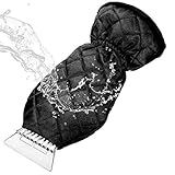 MATCC アイススクレーパー 雪かき スノースクレーパー 氷かき 除雪器 除雪手袋 積もった雪や霜の除去に 住宅窓冷蔵庫も適用 操作簡単