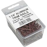 AMERIMAX HOME PRODUCTS 7709019 1-1/4-Inch Trim Nails, Brown by Amerimax Home Products