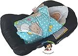 BlueberryShop Luxury Classic for CAR SEAT Swaddle Wrap Blanket Sleeping Bag for Newborn baby shower 