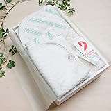 代官山オーガニックコットン専門店 Organically（オーガニカリー）オーガニックコットンパイルおくるみとハンドタオルのギフトボックス(グリーン)