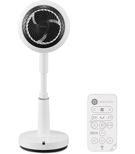 Amazon | YCL-D2394CFR-WK(ホワイトブラック) DCサーキュレーター 