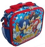 New Sonic, Shadow, Tails & Knuckles Lunch Bag/lunch Box-36295 [並行輸入品]