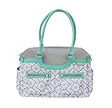 JJ Cole Satchel Diaper Bag, Azure Infinity by JJ Cole
