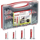 フィッシャー RED-BOX プラスチックアンカー プラグ＆ビスセット DuoPower デュオパワー 5x25 6x30 8x40 10x50 536091
