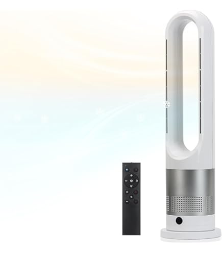 GHDVOP 扇風機 羽なし 静音 タワーファン セラミックヒーター 冷暖兼用 Amazon | GHDVOP 扇風機 羽なし 静音 タワーファン セラミック