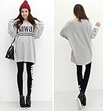 Spinas（スピナス) マタニティ フリース 2015 秋 冬 綿 お腹すっぽり カジュアル おしゃれ 上下セット☆ (L)