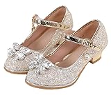Heaven Days（ヘブンデイズ） キッズ フォーマルシューズ ビジュー グリッター装飾 プリンセス ガールズ 1709M0615