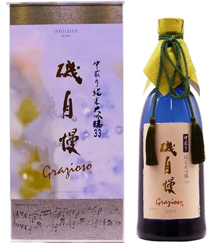 Amazon.co.jp: 磯自慢 中取り 純米大吟醸35 アダージョ : 食品・飲料・お酒