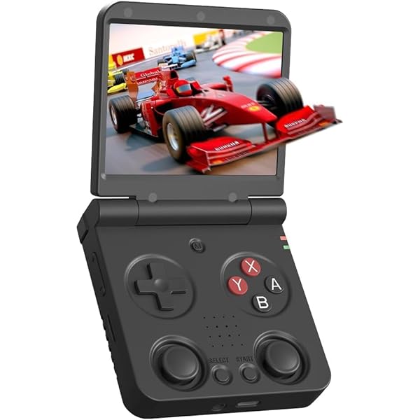 Amazon | Miyoo Flip V2 RK3566 折り畳み式ゲーム機 ポータブルゲーム