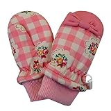ベビーキッズ用 ミトン手袋 スノー手袋 女の子用 (1～2才用, No.02)294004