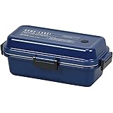 パール金属 ランチボックス 弁当箱 長方形 Mサイズ ネイビー 日本製 ホームレーベルII D-6722