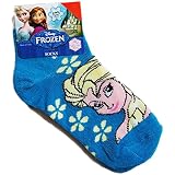 Disney ディズニープリンセス アナと雪の女王 水色エルサなりきりソックス(5.5-8.5（12.7-15.2cm）) [並行輸入品]