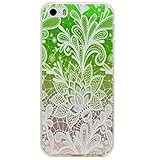 iPhone SE / iPhone 5 / 5s ケース カバー, UNEXTATI 高品質 TPU 超薄型 柔軟 保護カバー ケース 液晶保護 脱着簡単 耐衝撃 軽量 Apple iPhone S