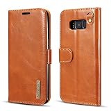 E&FASHION Galaxy S8+/S8 Plus (6.2インチ) ケース 手帳型 マグネット式で分離式 取り外し自由 ワイヤレス充電に対応 docomo SC-03J au SCV35 カー