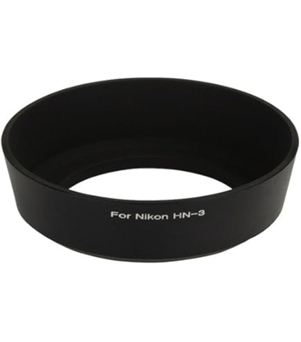 Amazon | Nikon レンズフード HR-2 AF Nikkon 50F1.4D用 | レンズ