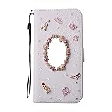 Aireratze(TM) iphone 7 ケース　PU　手帳型　携帯電話用 [USBケーブルは無料です]　カバー カード収納ポケット付き　マグネット式　ストラップ付き　スマートフォン保護ケース　両