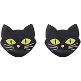 アトラス(オリジナル) ニップルカバー ニップレス シールブラ トップ 黒猫 キャット 左右セット