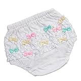 オーバーパンツ LP101 ベビー キッズ 子供 赤ちゃん 下着 パンツ ブルマ アンダーウェア 女児 [リトルプリンセス] Little Princess L サテンリボンタイプ