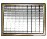 18 " x 36 " Heavy Dutyリジッド床グリル – 固定ブレードReturnエアグリル – ブラウン