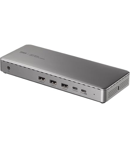 USB-Cドッキングステーション USB-CVDK15 USB-CVDK15【USB Type-Cドッキングステーション（HDMI×2画面出力