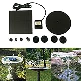 水中ポンプ ソーラーウォーターポンプ 庭噴水池 ソーラーパネルで省エネ　池でも使えるソーラー池ポンプ