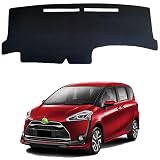 トヨタ シエンタ 170系 ダッシュボードマット 新型トヨタ シエンタ Sienta 170系 ダッシュボードカバー 車種専用設計専用 2015年7月-現行 車種専用 日焼け防止 ダッシュボード 保護マット フロントマット 内装パーツ 1Pセット