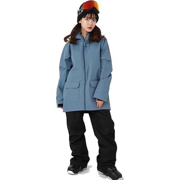 Amazon.co.jp: [43DEGREES] スノーボードウェア 上下セット