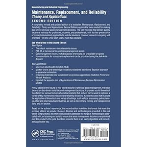 Maintenance, Replacement, and Reliability: Theory and Applications, Second Edition (Mechanical Engineering)