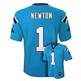カムニュートンCarolina Panthers # 1 NFL YouthミッドティアAlternate Jerseyブルー ブルー