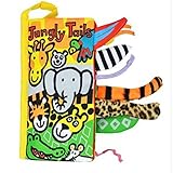 Kishiya 　 動物尾布本　早期学習　　教育　書籍玩具　おもちゃ (5 ページ　七本の一セット) 　　ソフト　　ベビー　　動物尾布本 　赤ちゃん　幼児の尾布本のおもちゃ　　男女兼用　　ベストギフト