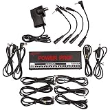 Guitar Effects Pedal Power Supply 10 Isolated DC Outputs for 9V 12V 18V Guitar Bass Effect Pedals