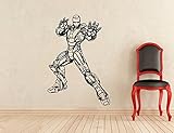 Iron Man壁デカールアベンジャーズ漫画スーパーヒーロービニールステッカー保育園壁アートTeen子供部屋壁装飾リムーバブル防水壁画( 441z )