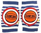 Crawlings Unisex Basketball Knee Pads One Size Navy and White by Crawlings [並行輸入品]