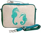 SoYoung 11194 Seahorse Insulated Lunch Box, Aqua [並行輸入品]